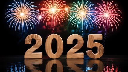 Celebrating the arrival of 2025