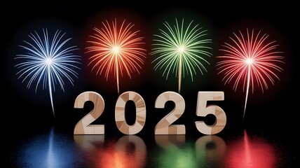 Celebrating the arrival of 2025