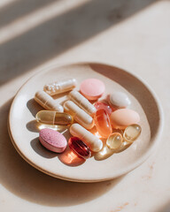 Perimenopause supplements. daily nutritional support for womens health at home