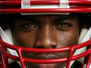 young football player