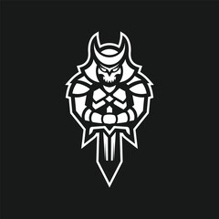 Skull Knight Warrior Emblem