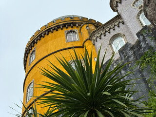 Der Pal&aacute;cio Nacional da Pena in Sintra, Portugal