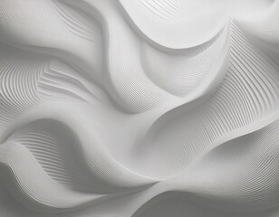 Naklejka premium abstract 3d white background with organic shapes and textured paper surface for design and art projects