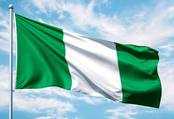 Obraz premium flag of Nigeria