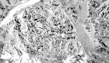 melted silver white liquid chrome texture abstract rough metallic luxury futuristic background