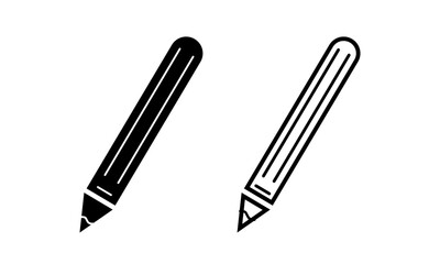 Pencil icon illustration