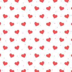 Vector Valentine's Background With Pink Heart