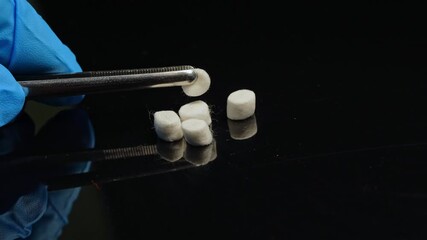 Filters or Cotton filter used for safe needle injection by placing in cooked liquid drug, Needle placed then in filter and draw liquid into needle. Syringe filters designed to remove solid impurities.