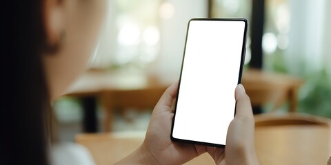 Holding Phone Mock Up, Concept Product Design