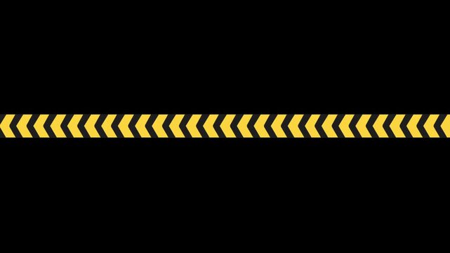 Animated Construction Background, Black and Yellow Background Texture, Black and Yellow Warning Lines Striped Rectangle Background, Yellow and Black Stripes, Seamless Motion Graphics