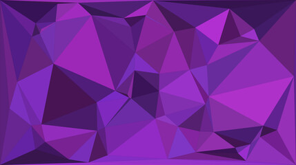 Violet Low Poly Abstract Polygon Background © Zahangir