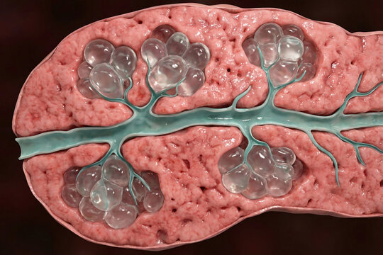 Branch Duct IPMN Grape-Like Pancreatic Cyst Cluster