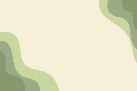 abstract background with green leaves