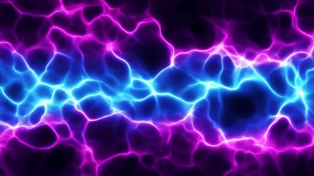 Cyberpunk Gradient Liquid Caustics Animation Loop