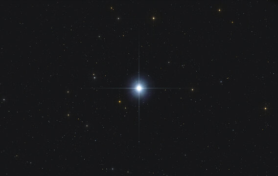Canopus, second-brightest star in the night sky