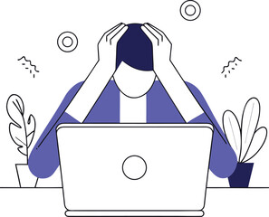 Simple vector file illustration