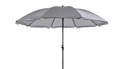 Fototapeta premium Large outdoor umbrella with scalloped edges, providing shade and protection