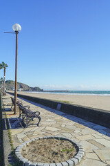 日本の風景【千葉県・御宿町】御宿海岸と月の沙漠通り