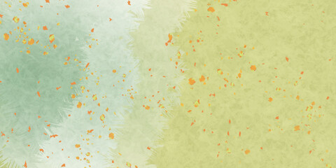 和柄　緑　模様　背景