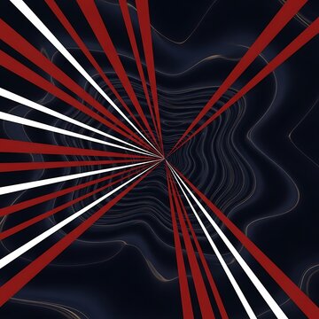 Abstract design with convergent lines against a textured dark background
