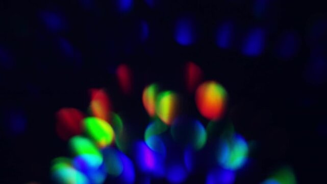 bokeh effect colorfull loop