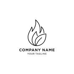 Fototapeta premium wellness company logo design