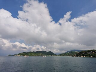 tropical island in thailand