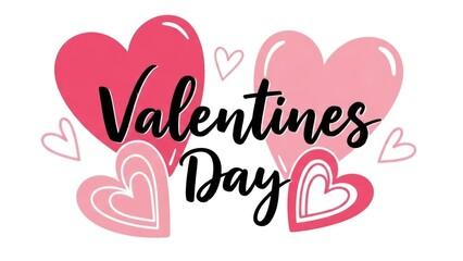 Celebrating Love and Friendship on Valentine's Day with Colorful Heart Designs