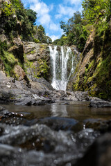 Obraz premium waterfall in the forest