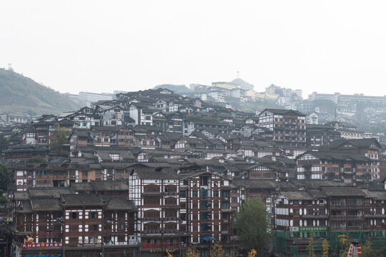 Scenic Views of Maotai Town, Zunyi City, Guizhou Province, China