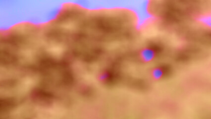 Abstract background, large photograph of ducks raised by farmers for subsistence in central Thailand. Gradient of purple, brown, and light white. Water, nature, birds, animals, creatures, sand, textur