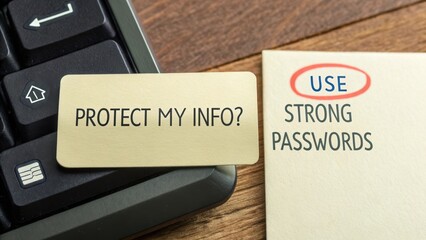 Protect your personal information with strong passwords for enhanced online security and privacy in the digital age