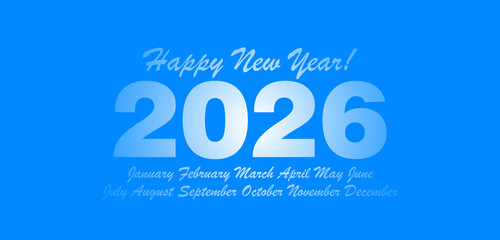 This is the background design to celebrate the New Year 2026.