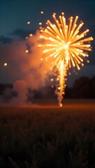 fireworks in the sky