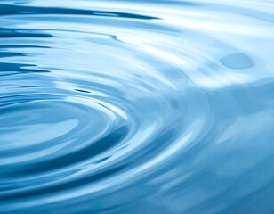 Close-up of water ripples creating a calming, abstract design