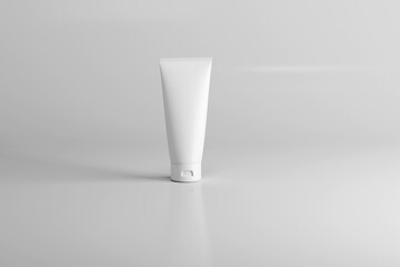 White Cosmetic Tube Packaging Mockup