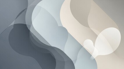 Abstract blue background with white lines featuring a futuristic wave design and smooth motion curves for a digital technology wallpaper template