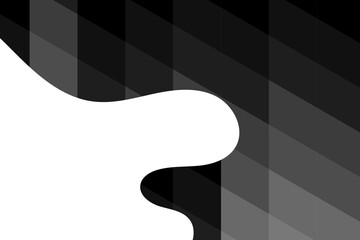 Black and grey abstract geometric background with triangle shapes