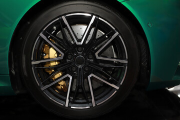 New beautiful wheels with disc brakes