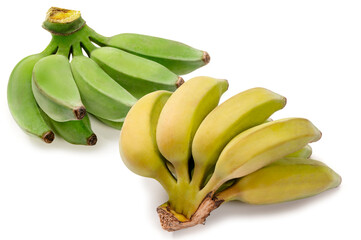 完熟と未完熟の島バナナ、沖縄の特産品