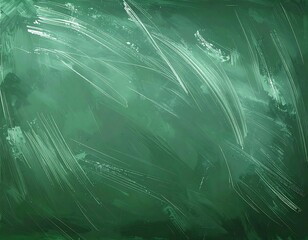 Grungy, abstract, green and white painted background texture