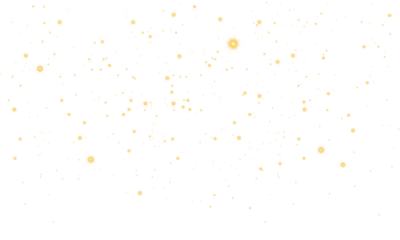 Golden Bokeh Glitter Overlay Festive Sparkle Glow PNG for Luxury Holiday Designs