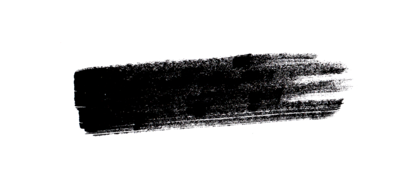 brush strokes isolated on white, including grunge acrylic textures, hand-drawn thick lines, rectangles, banners, sketchy horizontal strokes - Powered by Adobe