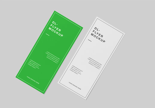 Vertical DL Flyer Mockup