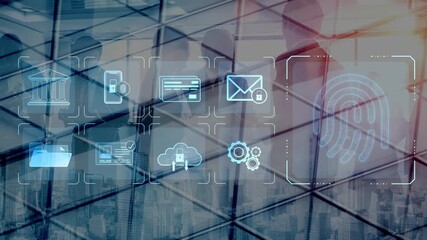 System for safeguarding digital identity using fingerprint authentication, encryption, and secure access protocols across cloud, device, and personal data environments Marrow - Powered by Adobe
