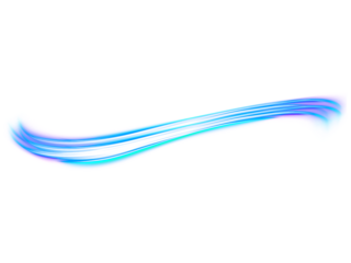 Futuristic Circular Light Flare Graphic Element. Abstract Dynamic Neon Swirl Motion Effect