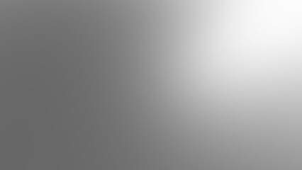A smooth gradient featuring a soft light transition from a deep gray to a bright white, perfect for creating minimalist and elegant backgrounds with subtle visual depth
