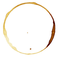 coffee stain 11. Coffee stain image PNG file with coffee dripping down.