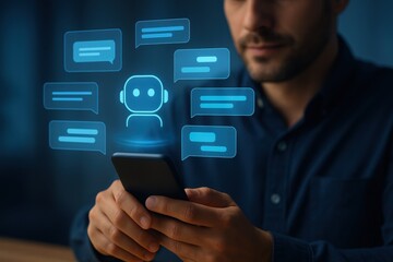 Smart business assistant chatbot powered by ai technology helps online ecommerce startups stay ahead of trends and improve shopping experiences with innovative solutions