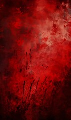 Red background with grunge texture